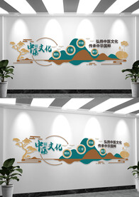 弘扬中医文化墙