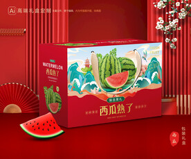 西瓜包装 水果礼盒