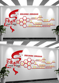 党支部荣誉党建文化墙
