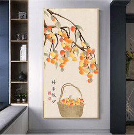 柿事顺心装饰画