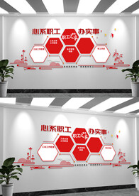 职工之家文化墙