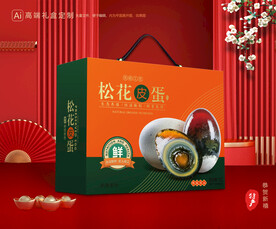 松花蛋包装 皮蛋礼盒