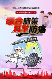 2024全国肿瘤防治宣传周海报