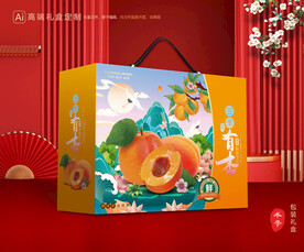 杏包装 黄杏礼盒