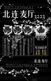 冠名列表海报设计