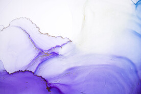 蓝色水彩水墨装饰画背景