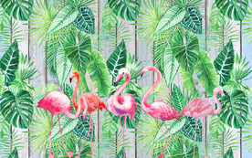 工装火鸟背景墙