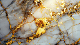 白色渐变金线大理石背景