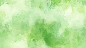 绿色水彩水墨背景