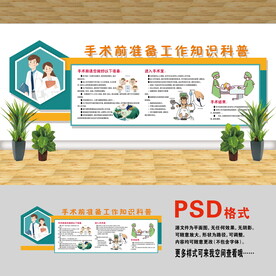 手术室文化墙