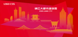 镇江都市建筑群