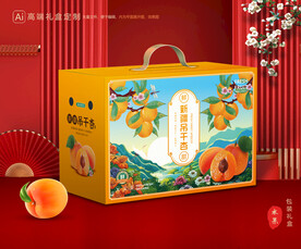 杏包装 吊干杏礼盒