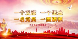 党建展板 