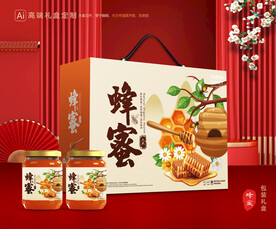 蜂蜜包装 百花蜜礼盒