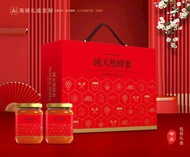 蜂蜜包装 百花蜜礼盒