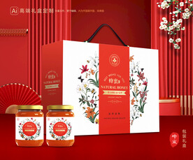 蜂蜜包装 百花蜜礼盒