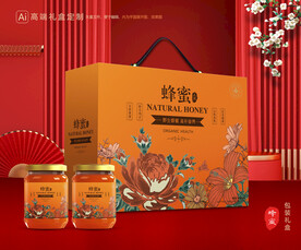 蜂蜜包装 百花蜜礼盒
