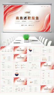 高级质感创意商务述职汇报