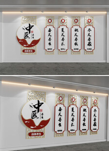 中医养生文化墙