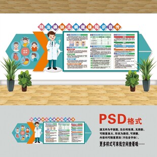 医院文化墙 碘缺乏病