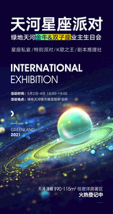 梦幻派对星座海报