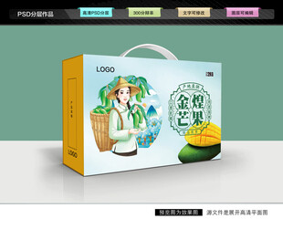 芒果包装 金煌芒礼盒