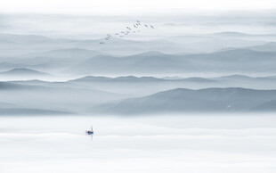 群山远山背景图