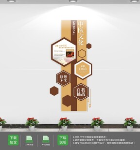 弘扬中医药文化墙