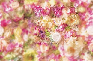 数码印花层次花