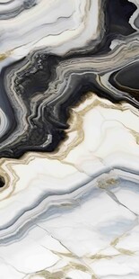 黑白大理石纹理图案