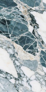 蓝白大理石纹理图案