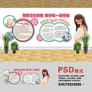 预防出生缺陷文化墙