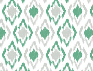 几何菱形绿色简约图案