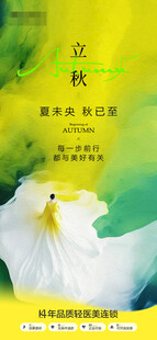 立秋海报