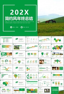 生态牧场畜牧业养殖乳业PPT