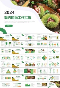 营养美食美味板栗种植宣传PPT