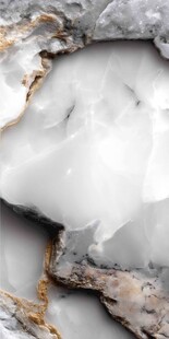 纹理独特的白色矿石