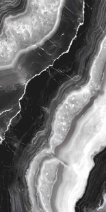 黑白大理石纹理