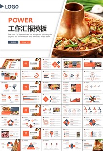 火锅加盟连锁PPT模板