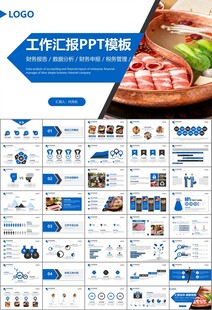 火锅加盟连锁PPT模板