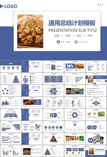 精美核桃种植产业总结计划ppt