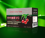 针叶樱桃VC咀嚼片包装（平面图）