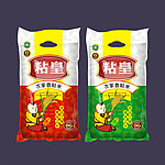 大米包装（平面分层矢量图）