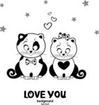 硅藻泥 儿童房卡通矢量图