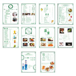 全套可修改高端欧式菜单