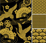 国潮矢量中式元素