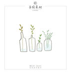 北欧风极简主义插画