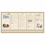 中药煎煮中式屏风