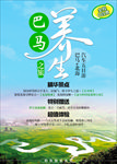巴马养生之旅旅游海报
