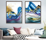 轻奢北欧麋鹿装饰画